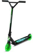 Stamp Stunt Tretroller Light-Up Rad, Grün/Schwarz