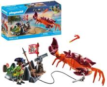 Playmobil 71532 Pirates Bausatz Kampf gegen die Riesenkrabbe
