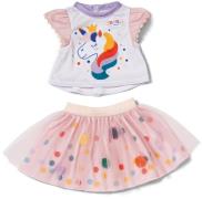 BABY born Puppenkleidung Kleid Einhorn 43 cm
