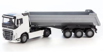 Emek Volvo Kipplaster, Weiß