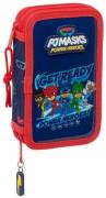 PJMasks Doppel-Federmäppchen, Marine