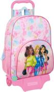 Barbie Trolley Reisekoffer 21L Painterly, Rosa/Hellblau