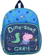 Peppa Wutz Kinder Rucksack Play With George, Blau