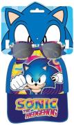 Sonic Kappe &  Sonnenbrille, Blau