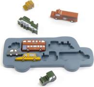 Smallstuff Holzpuzzle Auto, 7 Teile