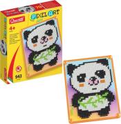 Quercetti Pixel Art Bastelset Basic Panda 943 Teile