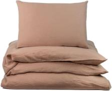 NG Baby Bettwäsche Babybett Musselin 100x130, Brown