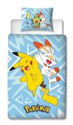 Pokémon Bettwäsche 150x210 cm, Gelb