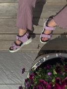 Ecco Biom Raft Kinder Sandalen, Lavender Mist/Night Shade, 30