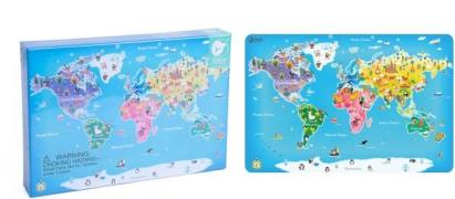 Classic World Weltkarten-Puzzle 48 Teile