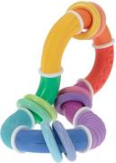 Nuby Twist Aktivitätsspielzeug Rassel &  Beißring, Babyspielzeug