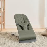 BabyBjörn Bliss Babywippe Gewebe Blütenblatt- Steppung, Dunkelgrün