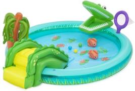 Bestway Krokodil Cove Sprinkler Pool, Kinderpool