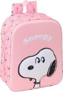 Snoopy 3D Mini Kinder Rucksack, Hellrosa