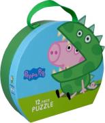 Peppa Wutz Suitcase Puzzle 12 Teile