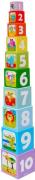 Barbo Toys Safari Friends Stapelklötze, Babyspielzeug