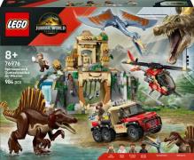 LEGO Jurassic World 76976 Spinosaurier &  Quetzalcoatlus: Hubschrauber...