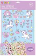 Playbox Mega-Set Aufkleber Einhorn 500 Teile
